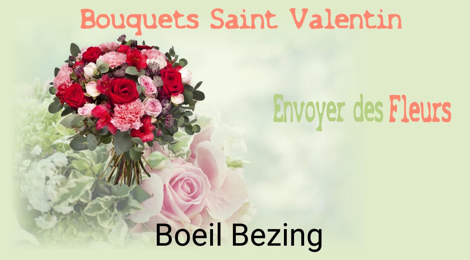 Roses de Saint-Valentin livrées à Boeil-Bezing
